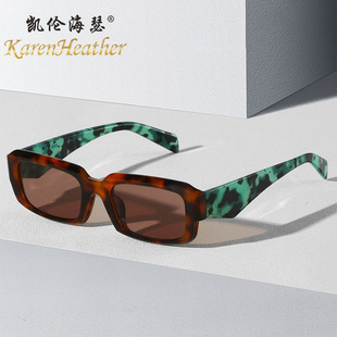 方框时尚 INS风街拍百搭墨镜高级网红休闲太阳眼镜 小框太阳镜2240