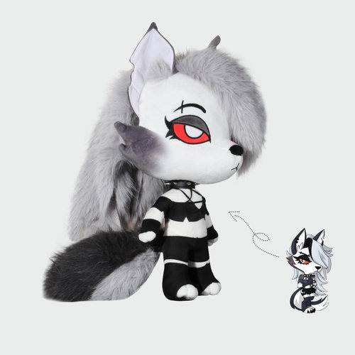 极恶老大露娜毛绒公仔必入