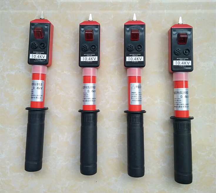 GDY400V高低压验电器GSY0.1-10KV棒状伸缩测0.4KV微型声光验电笔