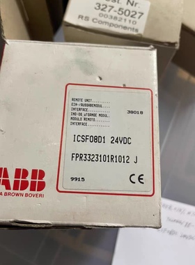 ABB CS 31 ICSF08D1 FPR3323101R1012-J 24 VDC高速计数器