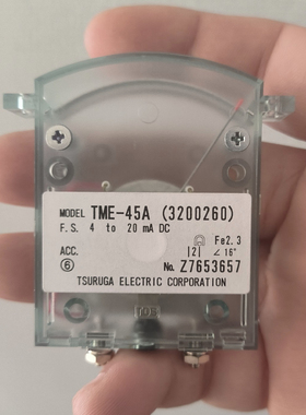 TME-45A F 1mA，4-20mA 日本鹤贺电机TSURUGA 阀门开度指示器