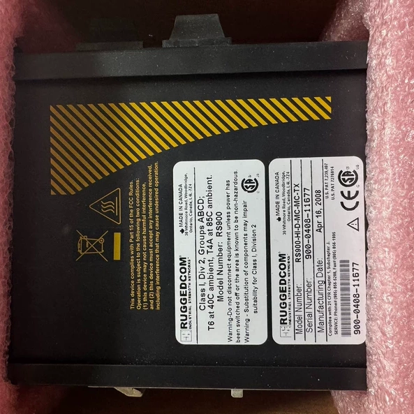 RUGGEDCOM RS900-HI-D-MC-MC-TX 工业以太网交换机