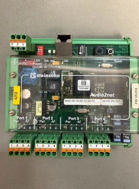 ISsteinsohn Type:H402001A Rev.A SN:727 AUDIO2NET