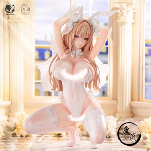 BearPanda×LOVECACAO 兔女郎 Blossom Bunny 1/4 精品超大手办