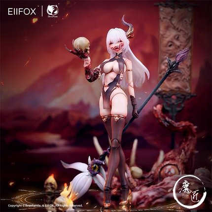 Bear Panda & Eiifox 华夏神鬼系列 画皮 1/12比例涂装完成品手办