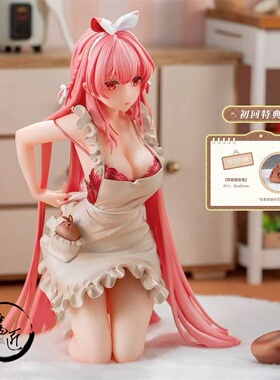 大漫匠AniMester 白兔ROSU 围裙 白兔女郎 1/7 成品手办 魔匠模型