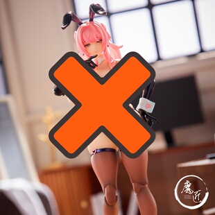 BISHOUCRAFT 逆转兔女郎 妮可Nicole 1/12 涂装可动手办 魔匠模型