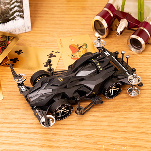 田宫四驱车改装成品 田宫18649 大炮特使 冲天炮 蝙蝠侠 魔匠模型