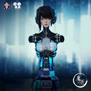 异画开天 PPDF 灵笼 高智能生物 ASH 半身像1/4手办摆件 魔匠模型