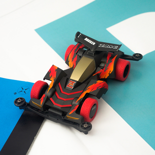 田宫四驱车 喷涂 还原 全田95508 新三角箭ZMC 渗碳火鸟 魔匠模型