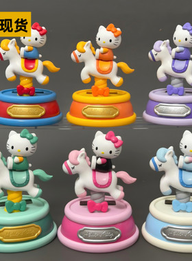 三丽鸥Hello Kitty童心小马系列光动乐盲盒凯蒂猫潮玩送礼物手办