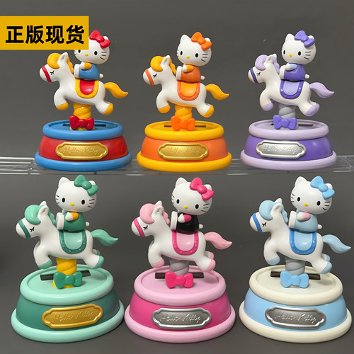三丽鸥Hello Kitty童心小马系列光动乐盲盒凯蒂猫潮玩送礼物手办
