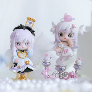 正版幽灵keeno五代天使之城系列盲盒桌面周边摆件可爱生日礼物