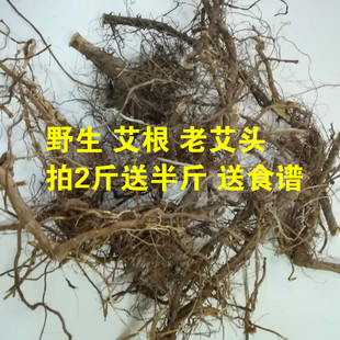 客家老艾根 小叶五月 老艾根 老艾叶根大叶艾根 艾头500克包邮