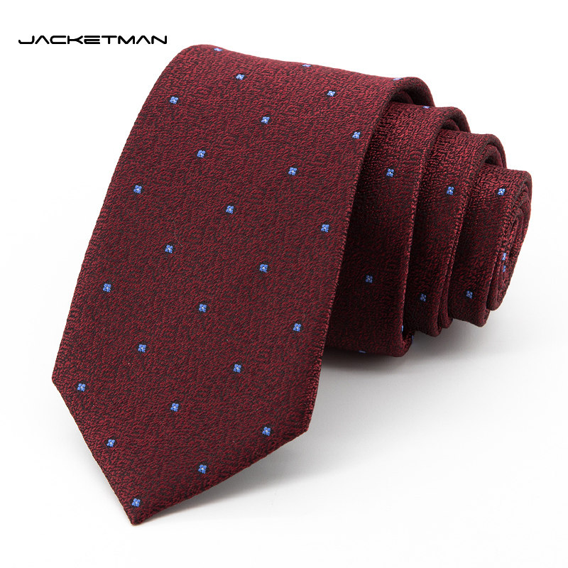 Jacketman领带男韩版酒红色时尚小蓝方格复古正装潮流宽窄版7cm款,服饰配件/皮带/帽子/围巾,领带,淘宝优惠券,粉丝福利购,淘宝优惠卷