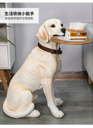 狗摆件模型落地玻璃钢