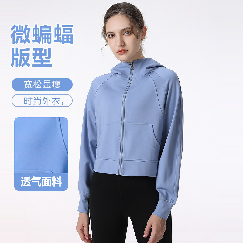 秋冬运动卫衣女连帽宽松显瘦跑步