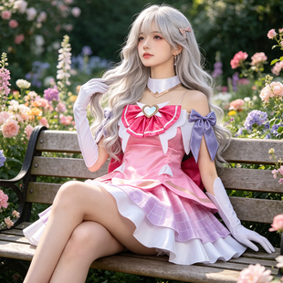 守望先锋cos服朱诺神话皮肤希望之心魔法少女全套cosplay服