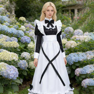 以死亡游戏为生cos服幽鬼女仆青井二次元cosplay女装大佬连衣裙