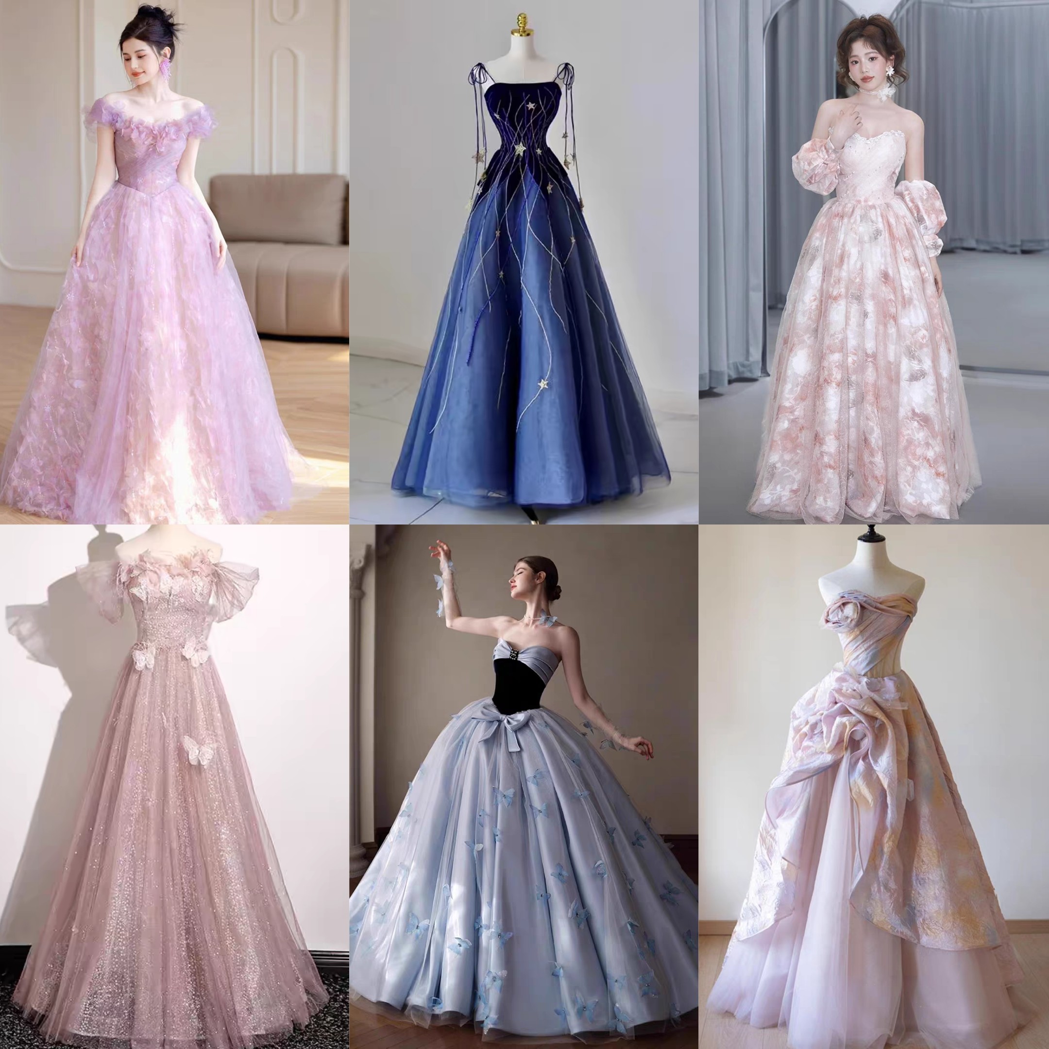 出租晚礼服女2025新款高级感新娘晨袍敬酒服在逃公主订婚裙艺考图片