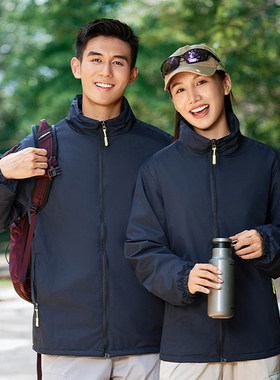 冬季工厂工装棉服加厚保暖立领