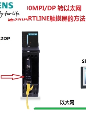 HMI-S7300 ,西门子S7-300MPI/PROFIBUS连SMARTLINE