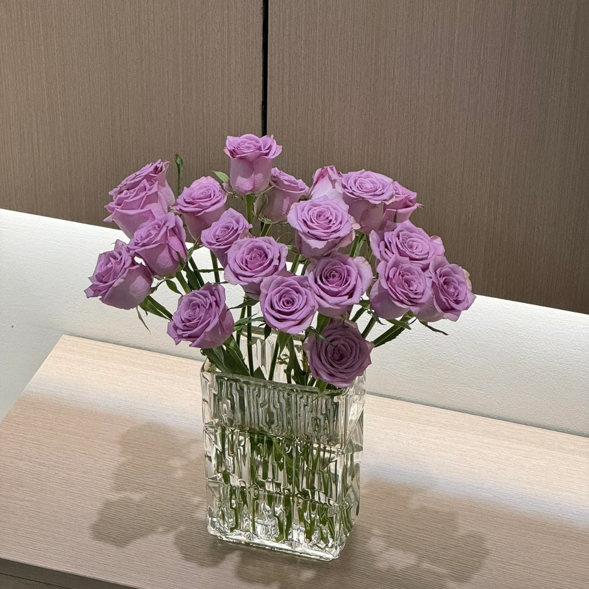 紫色玫瑰花束七夕礼物紫霞仙子鲜花云南基地直发家用插花手捧花