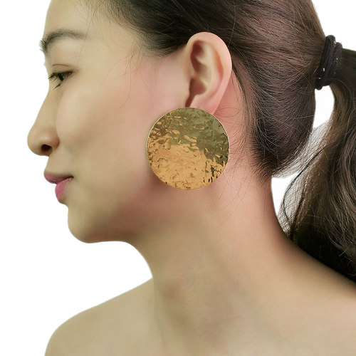 金属欧美圆形女耳环耳钉