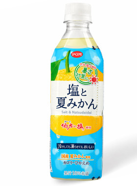 日本进口爱媛盐橘子汁清爽补水