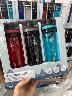 美國進口Thermoflask便攜水壺多種顏色隨身戶外運動防漏710ml