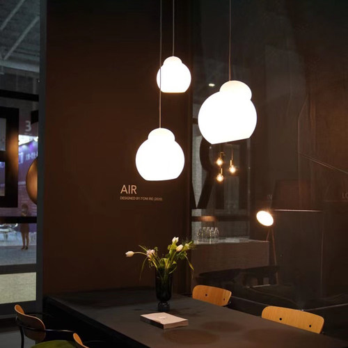 丹麦磨砂玻璃卧室床头餐灯餐厅