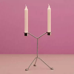 Candleholder Wire HAY 烛台摆件金属双层枝状烛 新品