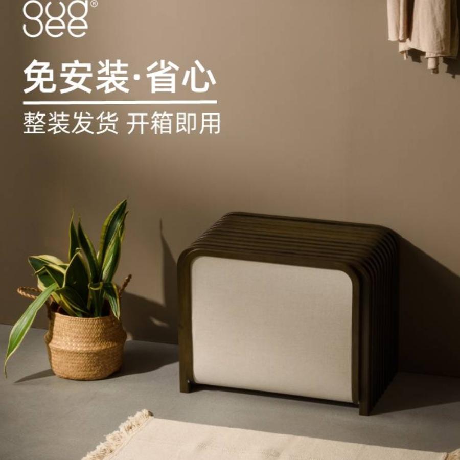 gudee换鞋凳家用鞋柜穿鞋可坐