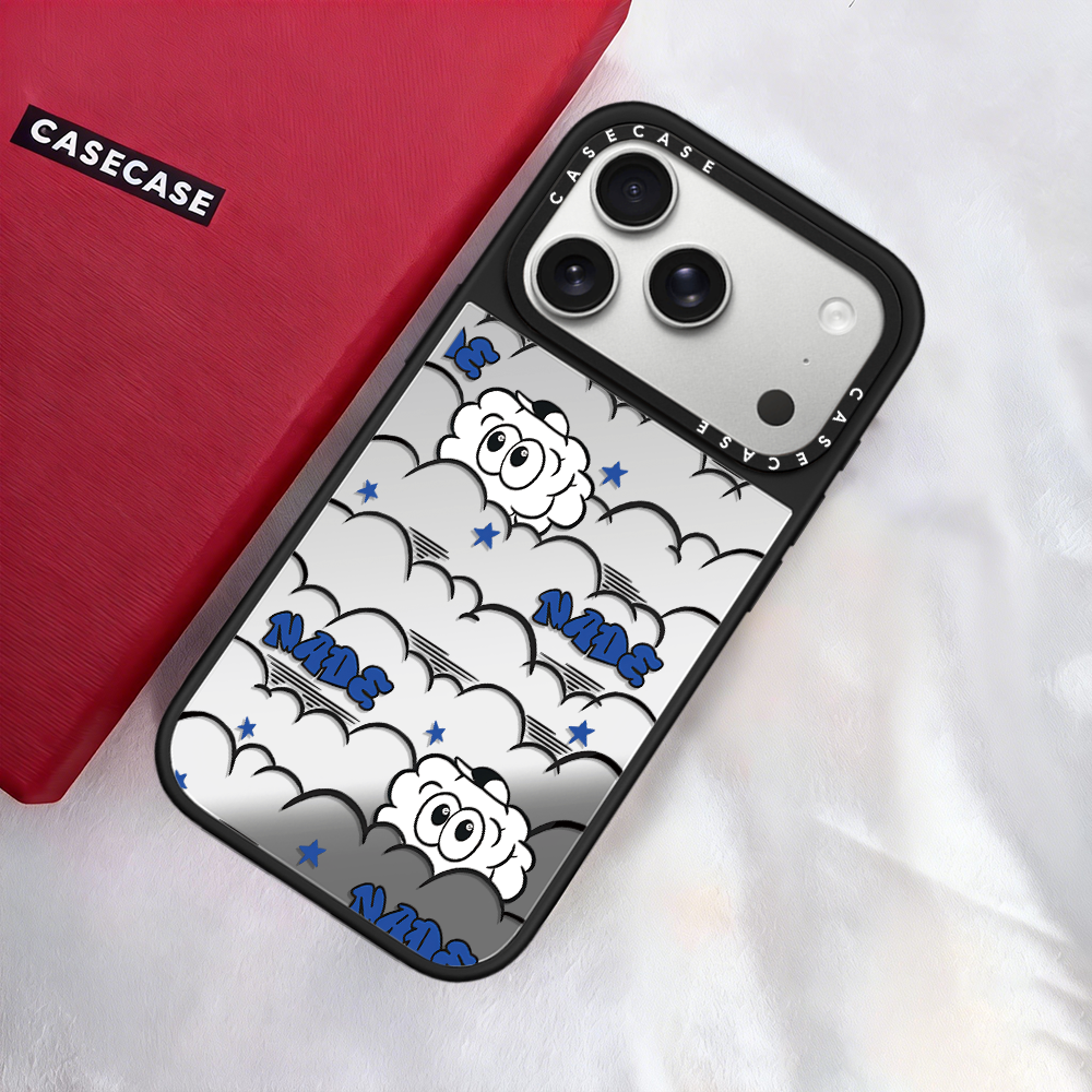 C家代购CASE联名NADE眼睛适用苹果17ProMax手机壳15/16高级感13防摔iPhone17Air保护套MagSafe磁吸14女亚克力