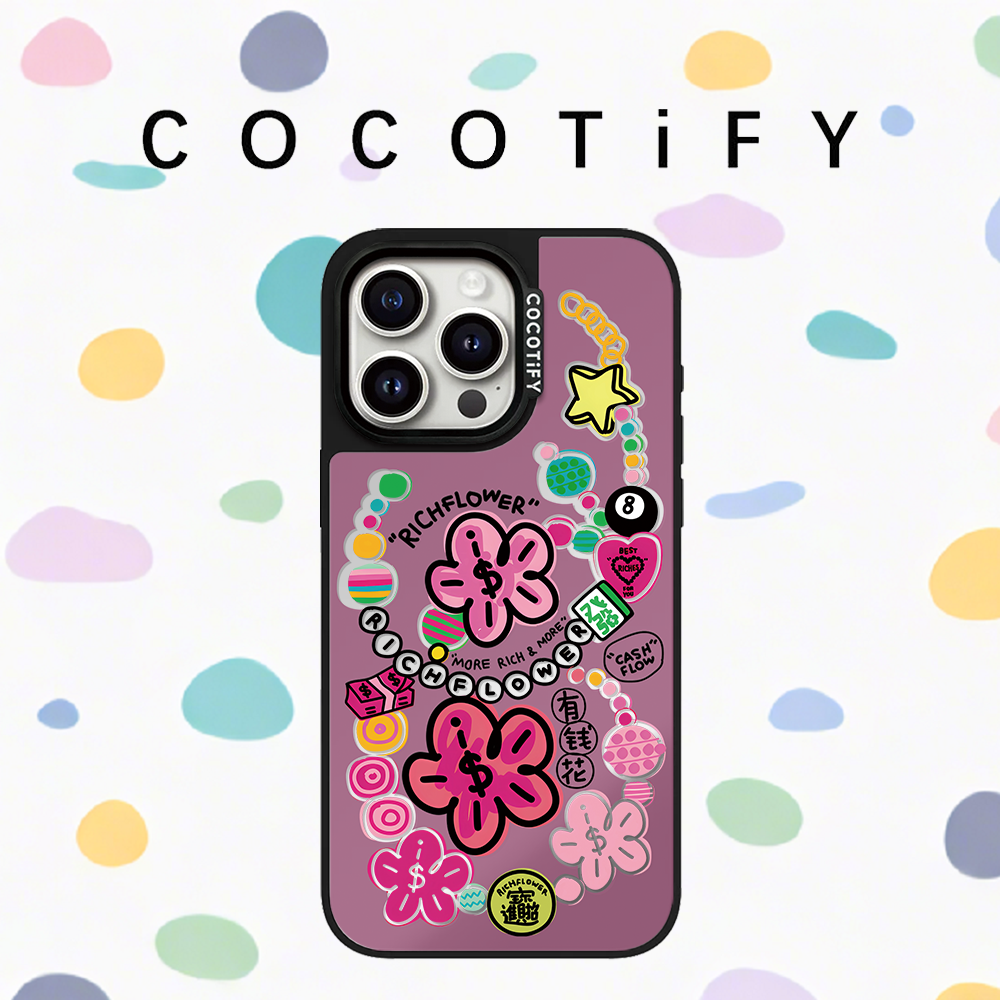 COCOTIFY联名有钱花适用苹果iPhone17promax手机壳16明星同款15防摔13全包12镜面保护套MagSa