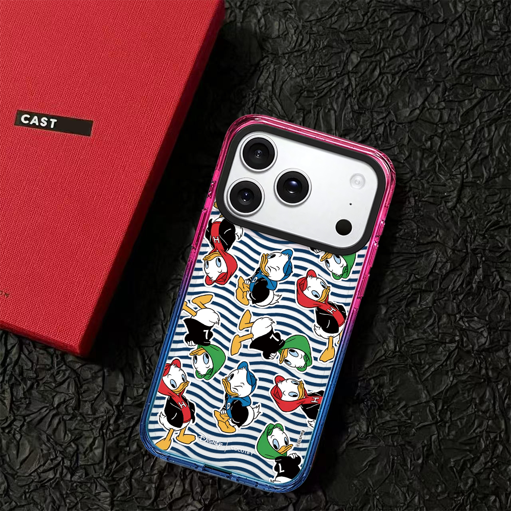 C家ASET联名唐老鸭和黛丝适用苹果iPhone17pro手机壳15plus高级感14防摔17air/16promax保