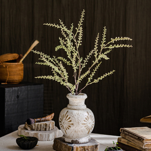 仿真花椒果枝发财果幸运果装饰花卉浆果花子冬青相思豆假花小摆件