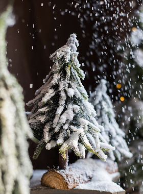 仿真雪逼真假雪飘圣诞节日气氛装饰道具橱窗陈列道具用品