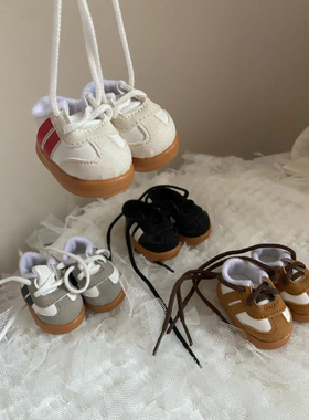 zsiga娃衣德训鞋1/8玩偶衣服格子套装格纹格子衬衫嘎子姐穿搭眼镜