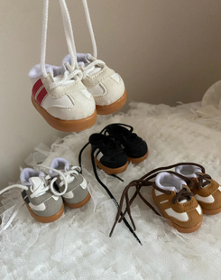 zsiga娃衣德训鞋1/8玩偶衣服格子套装格纹格子衬衫嘎子姐穿搭眼镜