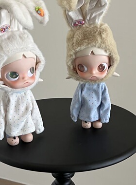 zsiga姜饼人娃衣套装嘎子姐天学院波动长袖可爱1/8头套兔子帽