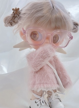 嘎子姐粉色毛衣zsiga娃衣毛衣套装1/8奶萌上衣裙子超萌衣服