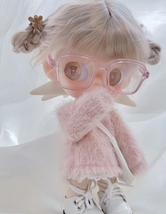 嘎子姐粉色毛衣zsiga娃衣毛衣套装 8奶萌上衣裙子超萌衣服