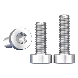 304不锈钢薄头圆柱头杯内梅花螺丝内六角花型机螺钉M2M3M4M5M6M8