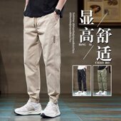 男士 长裤 裤 工地纯棉耐磨耐脏工装 子 子束脚休闲运动大码 干活穿