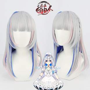 【云容】hololive四期虚拟主播白衣天使护士服天音彼方cos假发