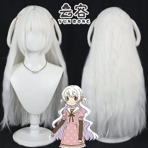 【云容】魔法少女小圆 百江渚cos假发 仿真头皮 一体辫子