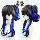 赛马娘Pretty 云容 Derby大拓太阳神cos假发搭配层次虎口夹