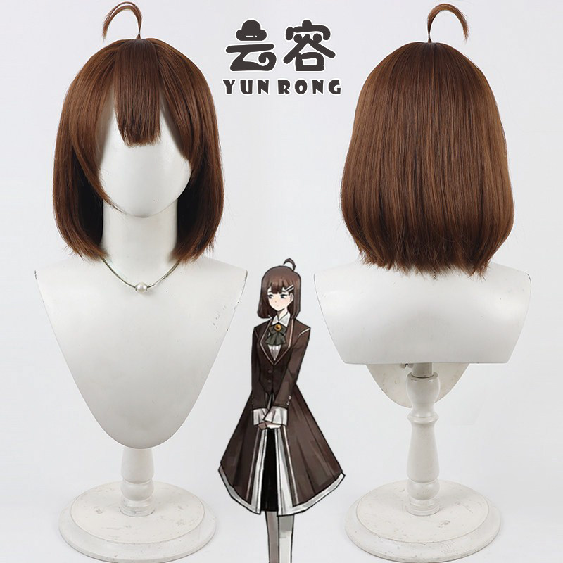 【云容】脑叶公司废墟图书馆 安吉拉cos假发 仿真头皮 波波头
