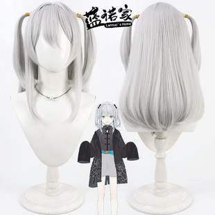 【云容】虚拟vtuber主播 猫麦tororo cos假发 仿真头皮一体小辫